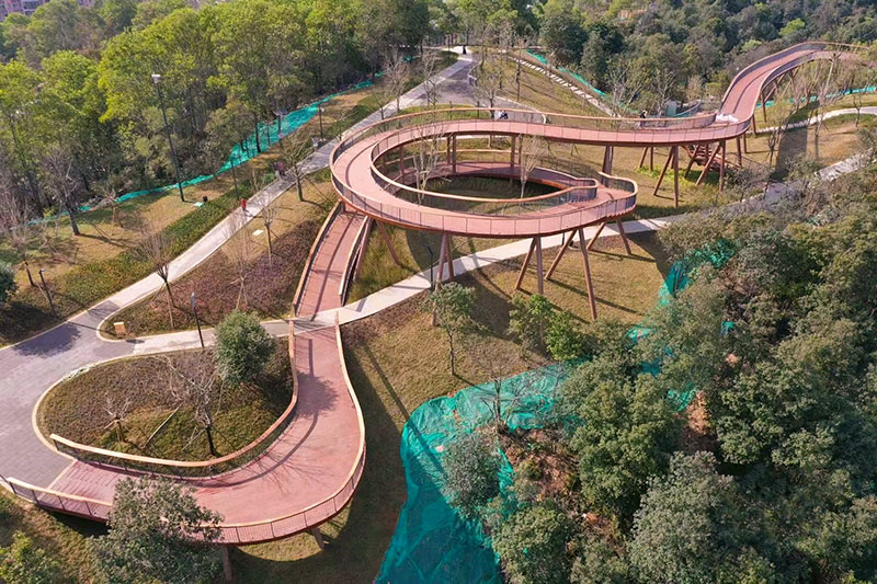 戶外竹木棧道地板 戶外竹木棧道地板