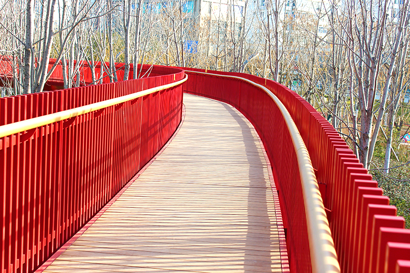 林梢棧道之竹木地板 林梢棧道之竹木地板