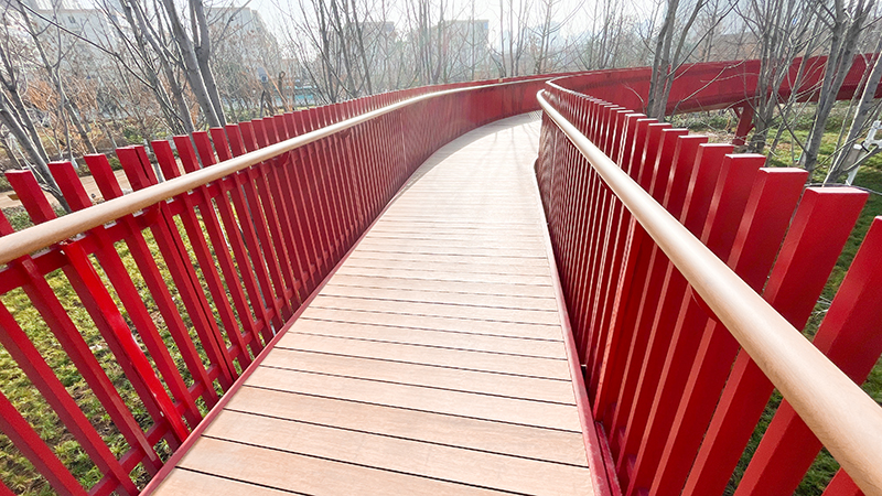 林梢棧道之桃花江竹木地板 林梢棧道之桃花江竹木地板