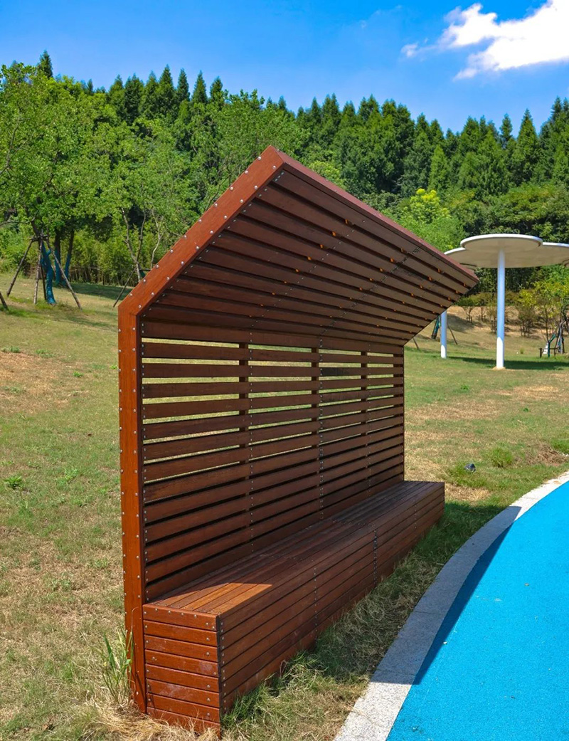 遮陽竹木坐凳 遮陽竹木坐凳