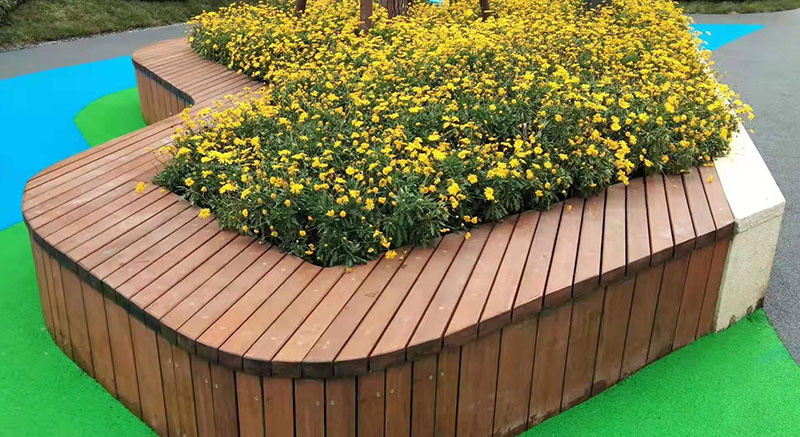 竹木圍樹椅，圍樹凳